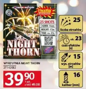 Selgros WYRZUTNIA NIGHT THORN oferta
