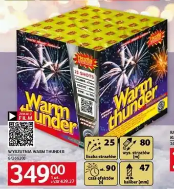 Selgros WYRZUTNIA WARM THUNDER oferta