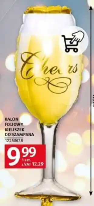 Selgros BALON FOLIOWY KIELISZEK DO SZAMPANA oferta