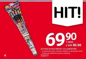 Selgros ZESTAW SYLWESTROWY 13 ELEMENTÓW oferta