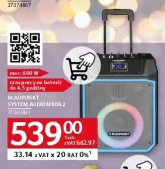Selgros BLAUPUNKT SYSTEM AUDIO MB08.2 oferta