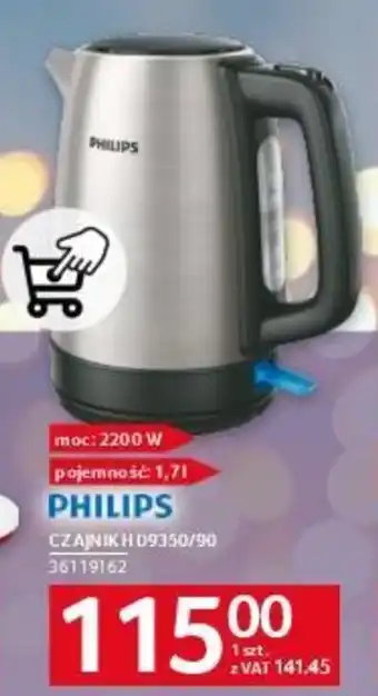Selgros PHILIPS CZAJNIK HD9350/90 oferta