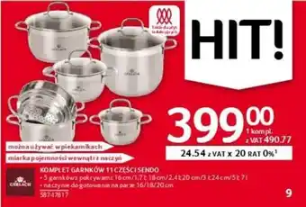 Selgros GERLACH KOMPLET GARNKÓW 11 CZĘŚCI SENDO oferta