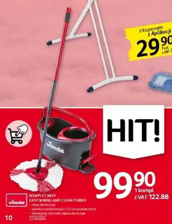 Selgros VILEDA KOMPLET MOP EASY WRING AND CLEAN TURBO oferta