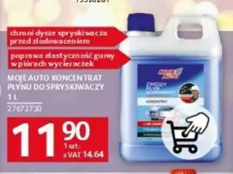 MOJE AUTO KONCENTRAT PŁYNU DO SPRYSKIWACZY 1 L