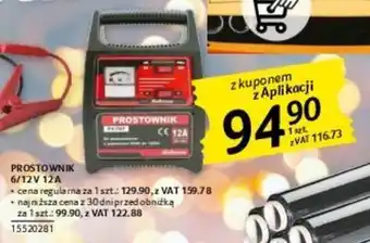 Selgros PROSTOWNIK 6/12 V 12 A oferta
