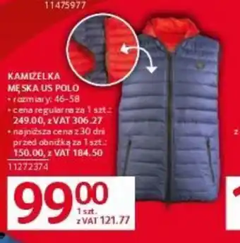 KAMIZELKA MĘSKA US POLO