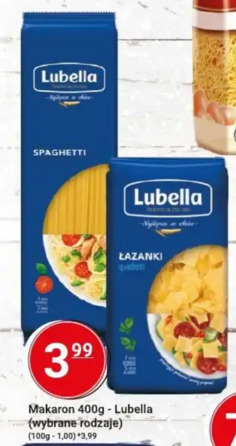 Hitpol Makaron Lubella 400g oferta