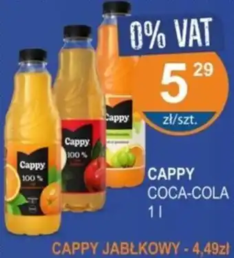 Rabat CAPPY COCA-COLA 1l oferta