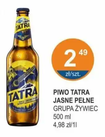 Rabat PIWO TATRA JASNE PEŁNE GRUPA ŻYWIEC 500ml oferta