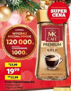 Społem Mk café premium gold kawa rozpuszczalna 175 g oferta