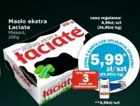 Społem Łaciate masło ekstra 200 g oferta