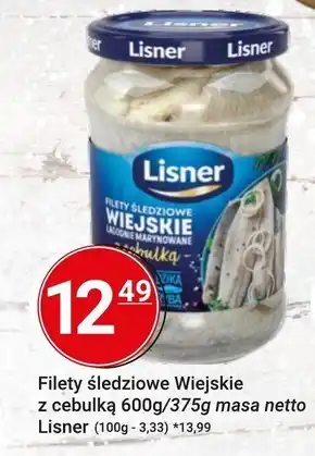 Hitpol Lisner filety śledziowe z ogórkiem i czosnkiem 600 g oferta