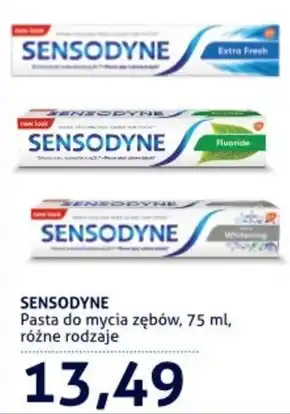Blue Stop Sensodyne fluoride pasta do zębów z fluorkiem 75 ml oferta