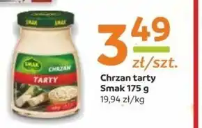 Społem Smak chrzan tarty ostry 175 g oferta