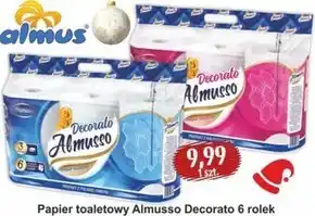 Społem Papier toaletowy almusso decorato oferta