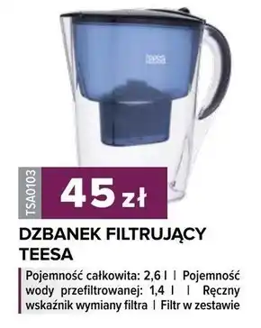Rebel Electro Dzbanek filtrujący teesa oferta
