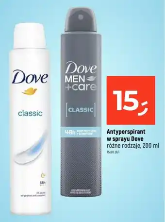 Dealz Antyperspirant w sprayu Dove 200 ml oferta