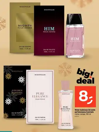 Dealz Woda toaletowa lub woda perfumowana Scentalis 100 ml oferta