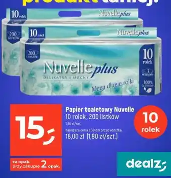 Dealz Papier toaletowy Nuvelle 10 rolek oferta