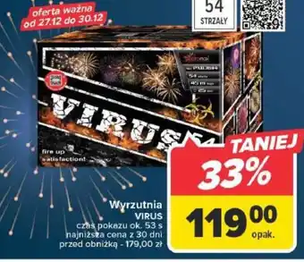Carrefour Wyrzutnia VIRUS oferta