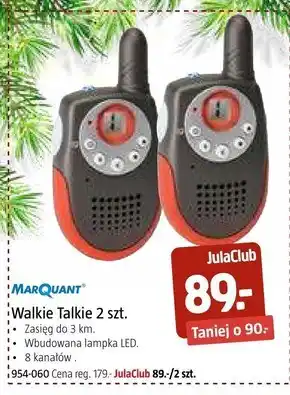 Jula Walkie talkie marquant oferta