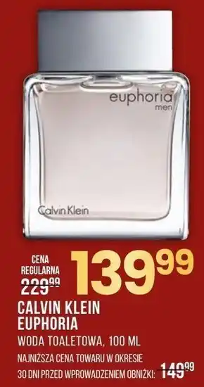 Drogerie Natura Woda toaletowa calvin klein oferta