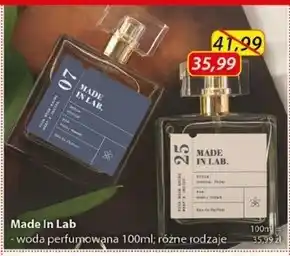 Drogeria Kosmyk Woda perfumowana made in lab oferta