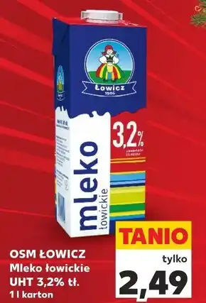 Kaufland Mleko osm łowicz oferta