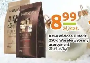 Społem Woseba ti meriti un caffè gusto raffinato kawa palona mielona 250 g oferta