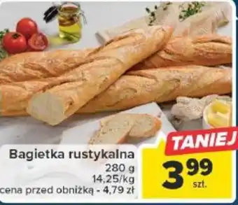 Carrefour Bagietka rustykalna 280g oferta