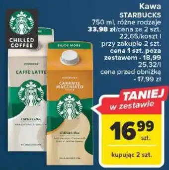 Carrefour Kawa STARBUCKS 750 ml oferta