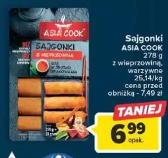 Carrefour Sajgonki ASIA COOK 278 g oferta