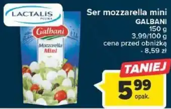 Carrefour Ser mozzarella mini GALBANI 150g oferta