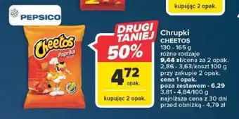 Carrefour Chrupki CHEETOS 130-165g oferta
