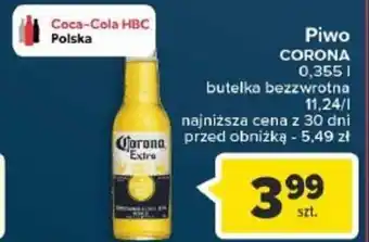 Carrefour Piwo CORONA 0,355l oferta