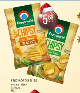 PRZYSNACKI CHIPSY 135G