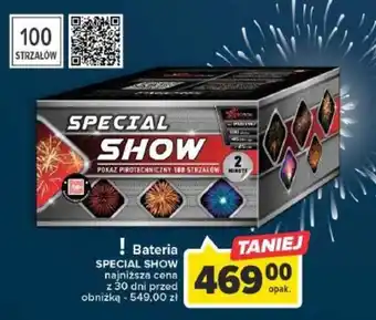 Carrefour Bateria SPECIAL SHOW oferta