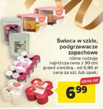 Carrefour Świeca w szkle podgrzewacze zapachowe oferta
