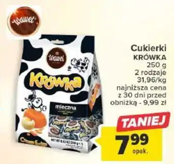 Carrefour Wawel Cukierki KRÓWKA 250 g oferta