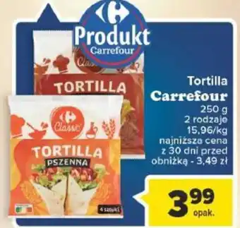 Carrefour Tortilla Carrefour 250g oferta