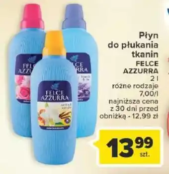 Carrefour Płyn do płukania tkanin FELCE AZZURRA 2l oferta