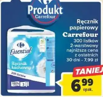 Carrefour Ręcznik papierowy Carrefour oferta