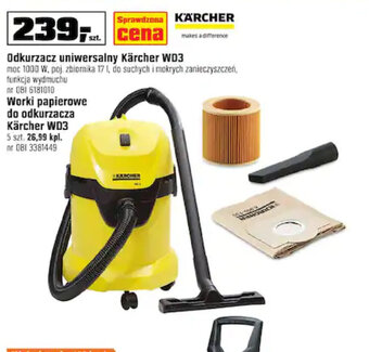 OBI Odkurzacz uniwersalny Karcher WD3 oferta