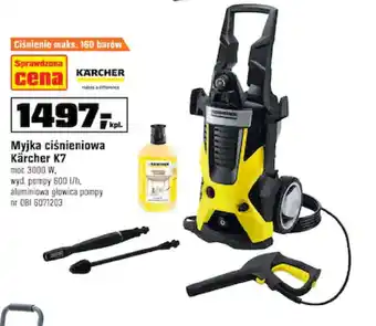 OBI Myjka ciśnieniowa Karcher K7 oferta