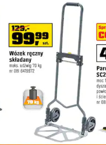 OBI Wózek ręczny składany oferta
