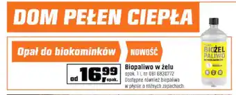 OBI Biopaliwo w żelu 1l oferta