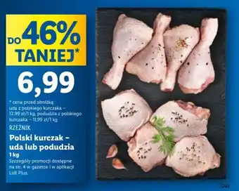 Lidl Polski kurczak - uda lub podudzia 1 kg oferta