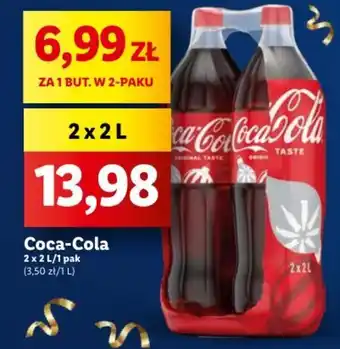 Lidl Coca-Cola 2 x 2 L oferta