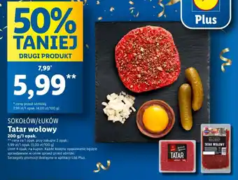 Lidl Tatar wołowy oferta